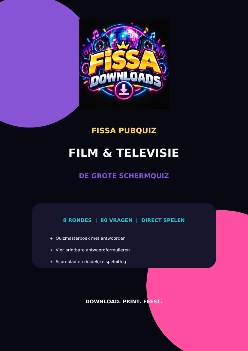 Cover van Fissa Pubquiz Film en Televisie